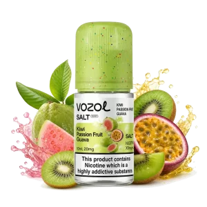 Vozol Salt Kiwi Passion Fruit Guava 5% 30 ml nicotine salt e-liquid