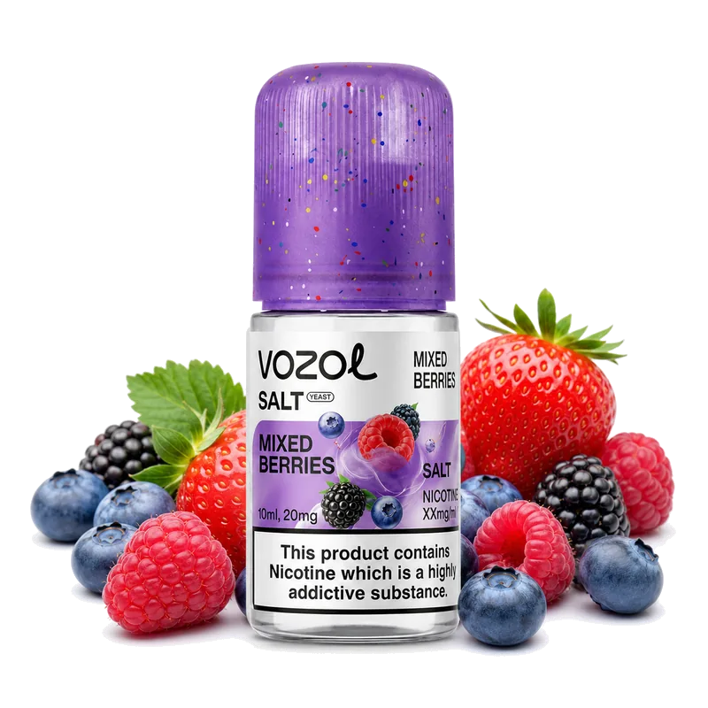 Vozol Salt Mixed Berries 5% 30 ml Vozol Salt Mixed Berries 5% 30 ml nicotine salt e-liquid