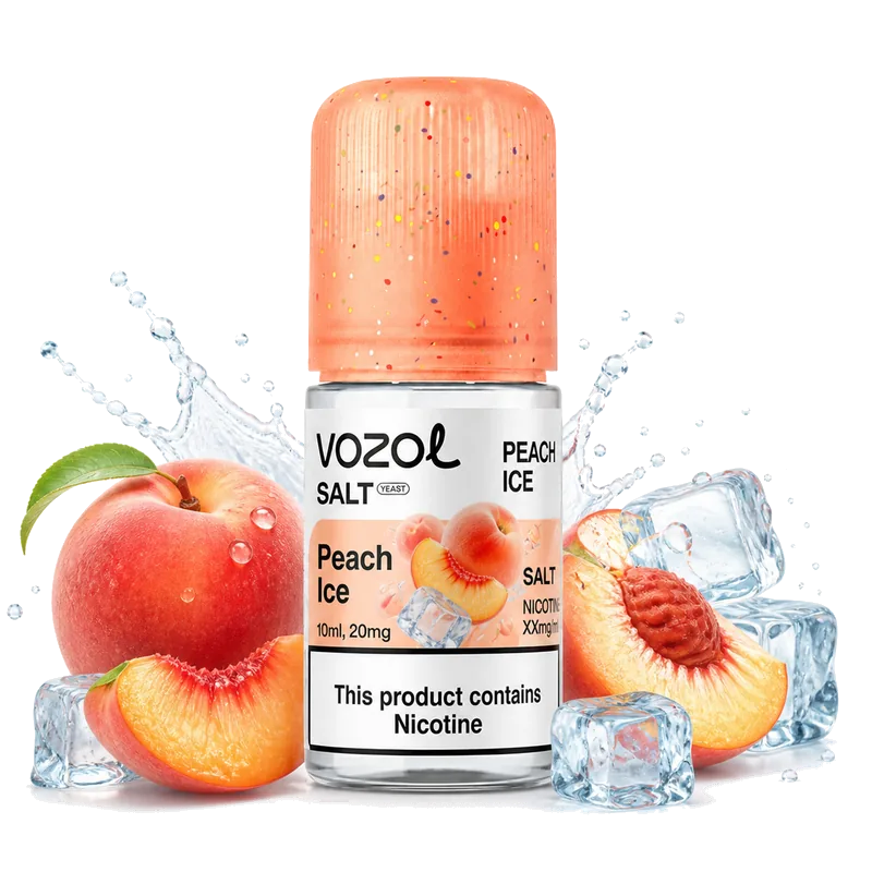 Vozol Salt Peach Ice 5% 30 ml Vozol Salt Peach Ice 5% 30 ml nicotine salt e-liquid