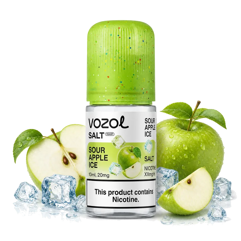 Vozol Salt Sour Apple Ice 5% 30 ml Vozol Salt Sour Apple Ice 5% 30 ml nicotine salt e-liquid