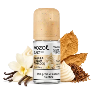 Vozol Salt Vanilla Cream Tobacco 5% 30 ml nicotine salt e-liquid