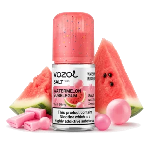 Vozol Salt Watermelon Bubblegum 5% 30 ml nicotine salt e-liquid