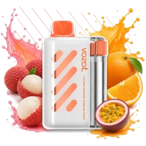 Vozol Vista 40000 Lychee Orange Passion Fruit disposable vape