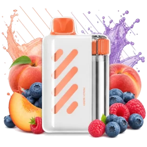 Vozol Vista 40000 Peach Berry disposable vape