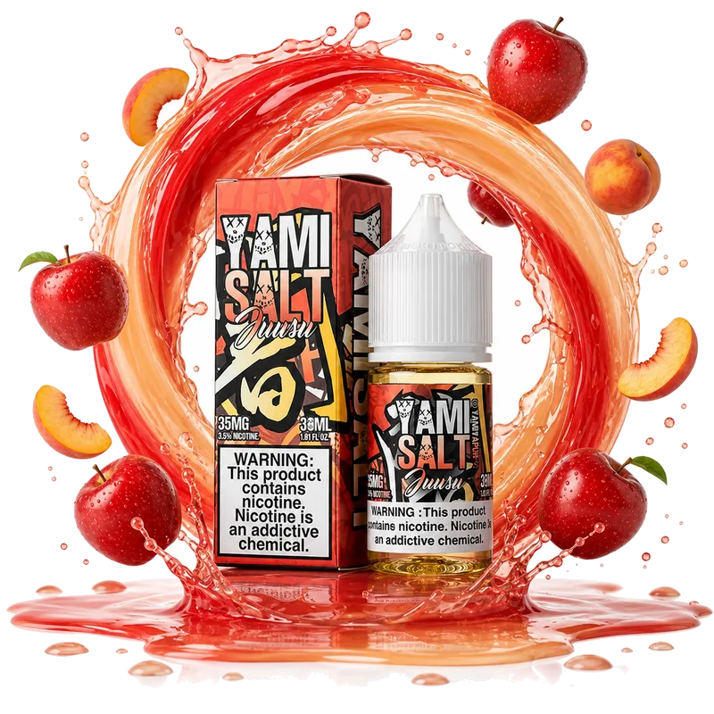 Yami Apple Peach 30 ml Yami Apple Peach 30 ml nicotine salt e-liquid