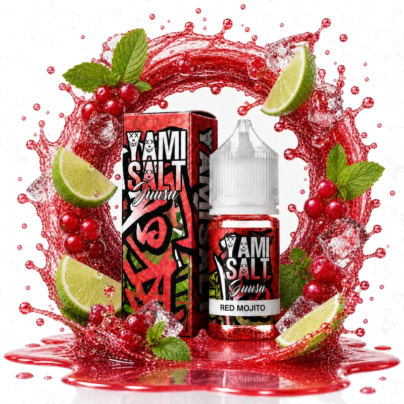 Yami Red Mojito 30 ml Yami Red Mojito 30 ml nicotine salt e-liquid
