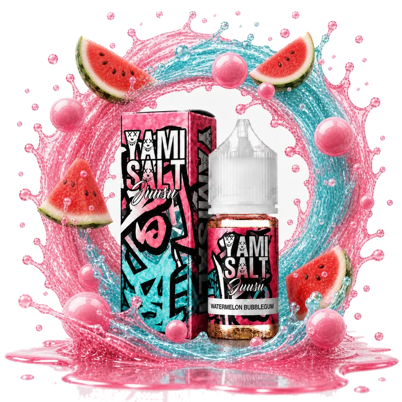 Yami Watermelon Bubblegum 30 ml Yami Watermelon Bubblegum 30 ml nicotine salt e-liquid