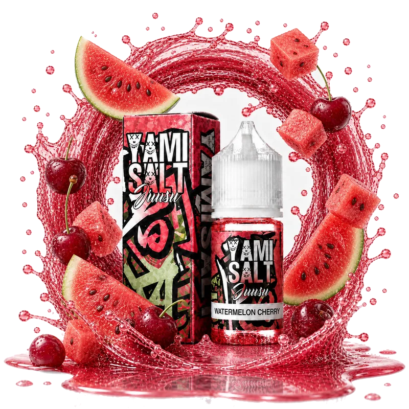 Yami Watermelon Cherry 30 ml Yami Watermelon Cherry 30 ml nicotine salt e-liquid
